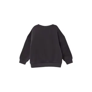 Oversized φούτερ με μοτίβο από παγιέτες, βουρτσισμένο εσωτερικά για κορίτσια s.Oliver image-2