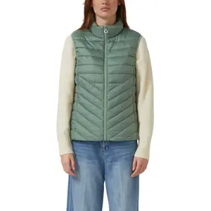 Women's Lightweight Sleeveless Down Jacket with High Collar and Packable Feature s.Oliver image-2