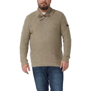 Shawl Collar Sweater with Knitted Pattern Regular Fit s.Oliver image-2