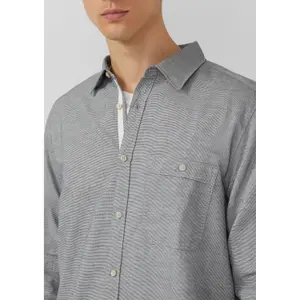Chemise à manches longues avec col italien et imprimé all-over s.Oliver image-3