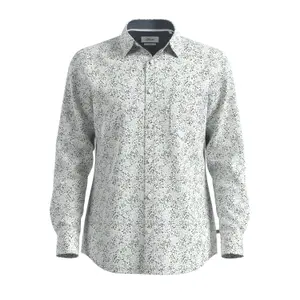 Chemise à manches longues avec imprimé all-over et col italien s.Oliver image-0