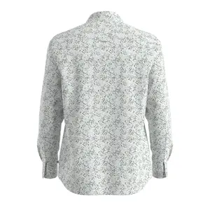 Chemise à manches longues avec imprimé all-over et col italien s.Oliver image-1