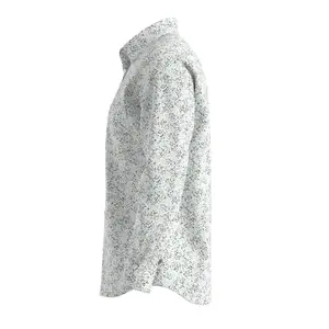 Chemise à manches longues avec imprimé all-over et col italien s.Oliver image-6
