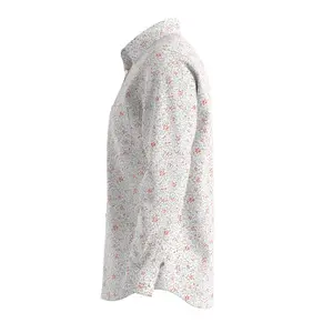 Chemise à manches longues avec imprimé all-over et col italien s.Oliver image-6