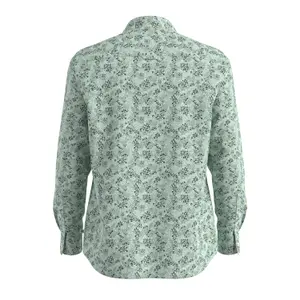 Chemise à manches longues avec imprimé all-over et col italien s.Oliver image-1