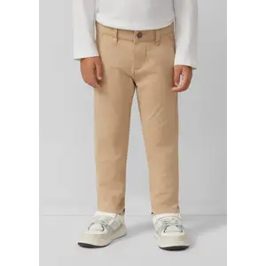 Brad Slim Fit Worn Effect Chino Trousers Mid-Rise Child s.Oliver image-6