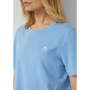 Μαλακή μπλούζα από jersey με εκτύπωση μπροστά σε χαλαρή γραμμή για γυναίκες s.Oliver image-3