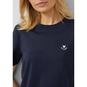 Μαλακή μπλούζα από jersey με εκτύπωση μπροστά σε χαλαρή γραμμή για γυναίκες s.Oliver image-3