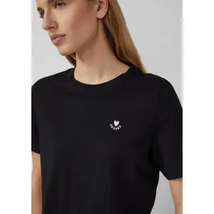 Μαλακή μπλούζα από jersey με εκτύπωση μπροστά σε χαλαρή γραμμή για γυναίκες s.Oliver image-1