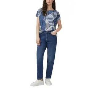 T-shirt με χαλαρή γραμμή και εκτύπωση all-over γυναικείο s.Oliver image-6