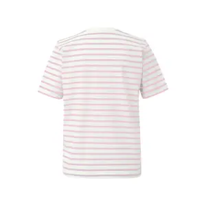Ριγέ T-shirt από υφασμάτινο ύφασμα σε άνετη γραμμή για γυναίκες s.Oliver image-1