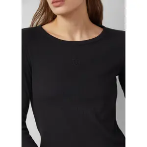 Μακρυμάνικο μπλουζάκι από απαλό jersey σε στενή γραμμή για γυναίκες s.Oliver image-1