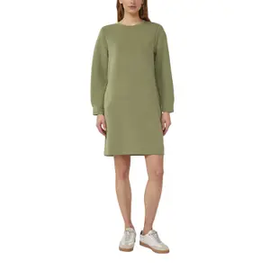 Kurze Scubakleid mit Falten und Rundhalsausschnitt für Frauen s.Oliver image-2