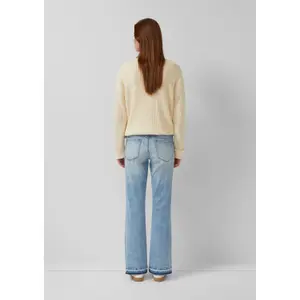 Jeans Regular Fit Bootcut mit Fransenumschlag Damen s.Oliver image-4