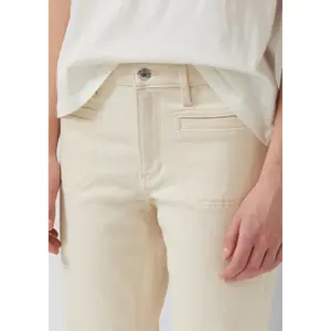Jeans Regular Fit Bootcut mit Fransenumschlag Damen s.Oliver image-3