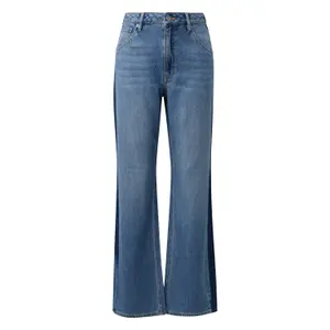 Lässige Boyfriend Jeans mit geradem Bein und kontrastierenden Streifen für Frauen s.Oliver Beth image-0