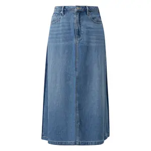 Hochsitze Midi Jeansrock aus Lyocell für Damen s.Oliver image-0