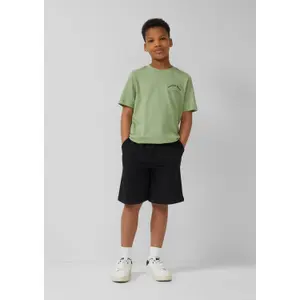 Pantaloni Bermuda unisex in felpa con regolazione della larghezza bambino s.Oliver image-6