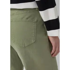 Jeans wide leg coupe régulière jambe large teinture après confection femme s.Oliver image-3