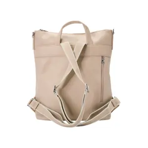 2-in-1 Convertible Shoulder Bag to Backpack in Faux Leather with Removable Strap for Women s.Oliver image-1