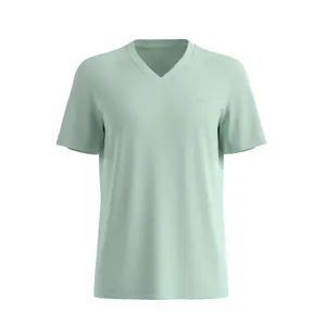 T-shirt με V λαιμόκοψη από βαμβάκι s.Oliver image-0