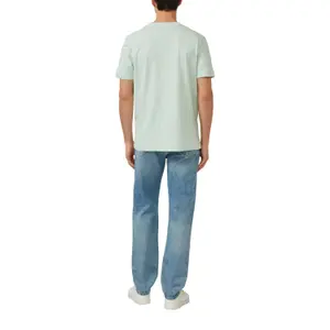 T-shirt με V λαιμόκοψη από βαμβάκι s.Oliver image-5
