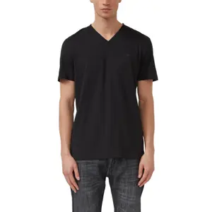 T-shirt με V λαιμόκοψη από βαμβάκι s.Oliver image-2