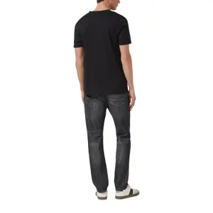 T-shirt με V λαιμόκοψη από βαμβάκι s.Oliver image-5