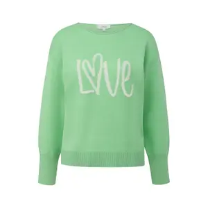 Pull aus strukturiertem Baumwollmix lockerer Schnitt Damen s.Oliver image-0