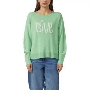 Pull aus strukturiertem Baumwollmix lockerer Schnitt Damen s.Oliver image-2