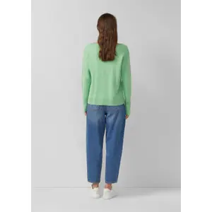 Pull aus strukturiertem Baumwollmix lockerer Schnitt Damen s.Oliver image-4