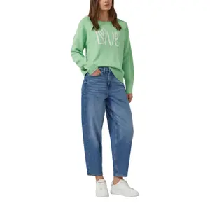 Pull aus strukturiertem Baumwollmix lockerer Schnitt Damen s.Oliver image-6