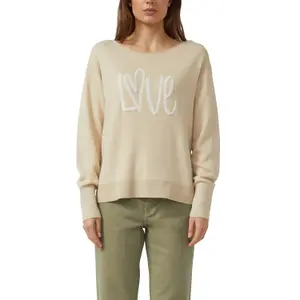 Pull aus strukturiertem Baumwollmix lockerer Schnitt Damen s.Oliver image-2