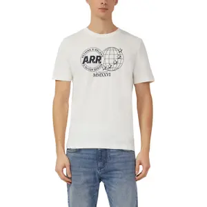 T-shirt με εκτύπωση μπροστά και artwork s.Oliver image-2