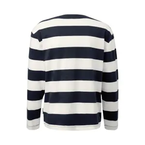 Μακρυμάνικο Ριγέ T-shirt από Βαμβάκι με Χαλαρή Γραμμή s.Oliver image-1