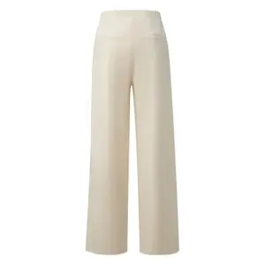 Hose mit weitem Bein aus Baumwollmischung lässiger Schnitt Damen s.Oliver image-1
