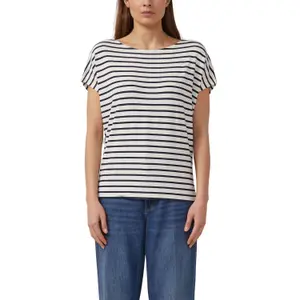 Τ-shirt με εκτύπωση all-over σε χαλαρή γραμμή γυναίκες s.Oliver image-1