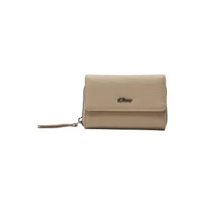 Faux Leather Wallet with Flap and Press Stud for Women s.Oliver image-0