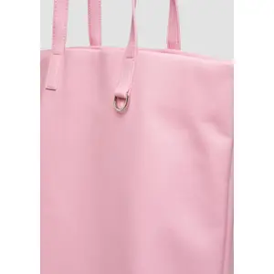 Women's Faux Leather Tote Shoulder Bag with Embossed Logo and Short Handles s.Oliver image-6