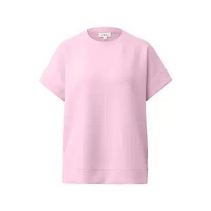 Γυναικείο μαλακό sweatshirt scuba με κατεβασμένα ώματα s.Oliver image-0
