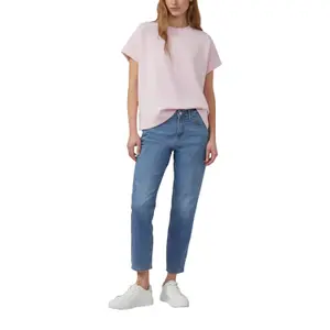 Γυναικείο μαλακό sweatshirt scuba με κατεβασμένα ώματα s.Oliver image-6