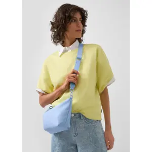 Floral Print Nylon Shoulder Bag with Removable Strap for Women s.Oliver image-4