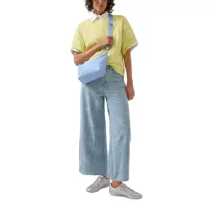 Floral Print Nylon Shoulder Bag with Removable Strap for Women s.Oliver image-5