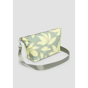 Floral Print Nylon Shoulder Bag with Removable Strap for Women s.Oliver image-3