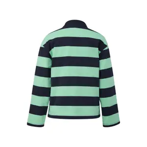 Paski sweter z kołnierzykiem polo i przedłużonym tyłem dla kobiet s.Oliver image-1