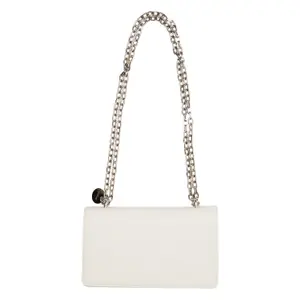 Women's Faux Leather Shoulder Bag with Chain Strap s.Oliver image-0