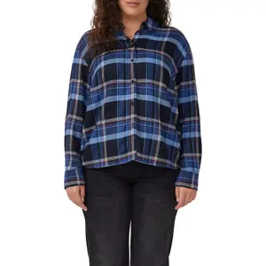 Blouse chemisier à carreaux avec fronces au dos femme s.Oliver image-2