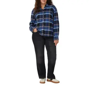 Blouse chemisier à carreaux avec fronces au dos femme s.Oliver image-6