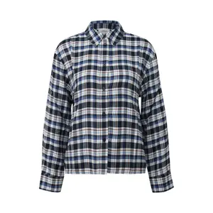 Blouse chemisier à carreaux avec fronces au dos femme s.Oliver image-0