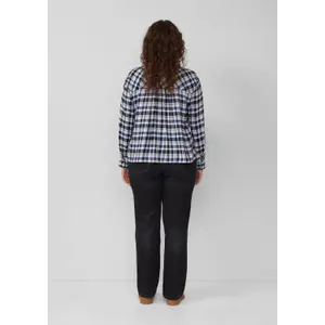 Blouse chemisier à carreaux avec fronces au dos femme s.Oliver image-4